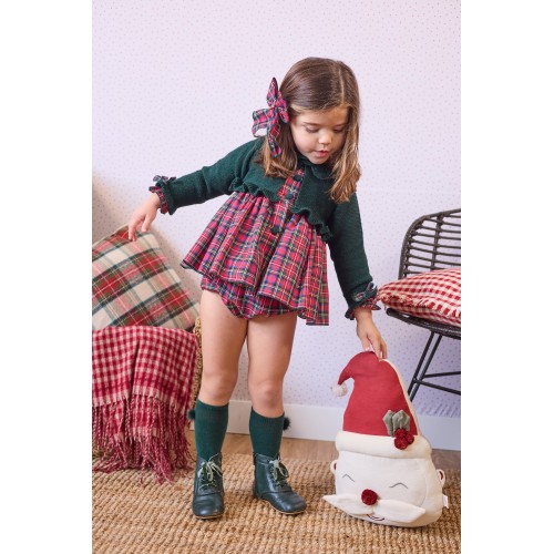 HILTON - Chaqueta Niña Corta verde links