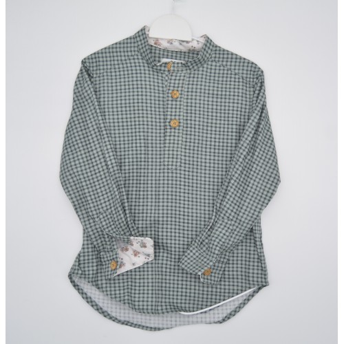 PETIT & FLOWER - Camisa cuadros