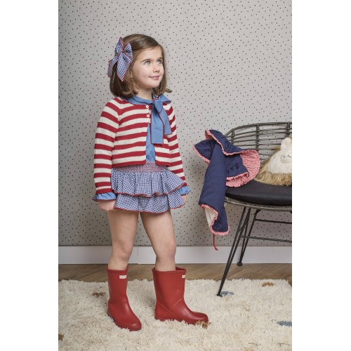 MUSHROOM - Braga volantes nido + Blusa vaquera